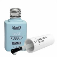 Mack`s Professional Базове покриття Rubber Base Clear Builder 3/12 ml 50003R Україна